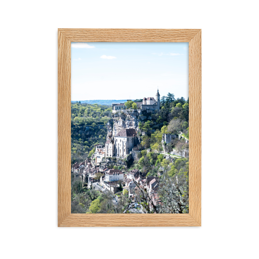 Poster mural et affiche - Rocamadour N01 – Photographie de France – Poster photographie, photographie murale et des posters muraux unique au monde. La boutique de posters créée par Yann Peccard un Photographe français.