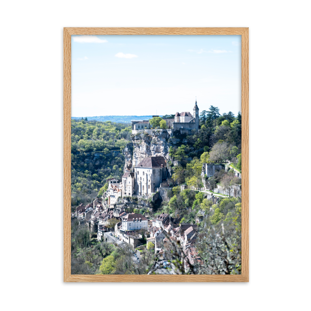 Poster mural et affiche - Rocamadour N01 – Photographie de France – Poster photographie, photographie murale et des posters muraux unique au monde. La boutique de posters créée par Yann Peccard un Photographe français.