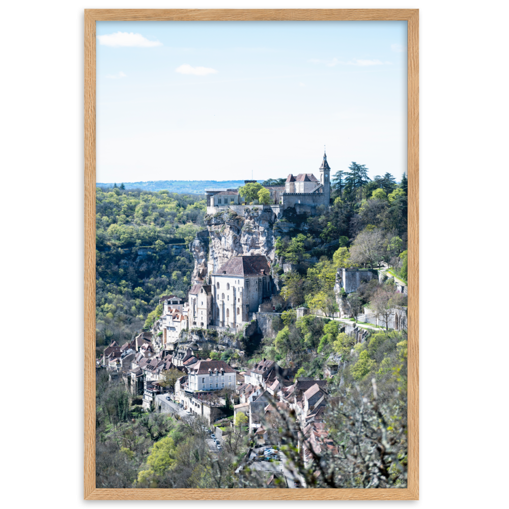 Poster mural et affiche - Rocamadour N01 – Photographie de France – Poster photographie, photographie murale et des posters muraux unique au monde. La boutique de posters créée par Yann Peccard un Photographe français.