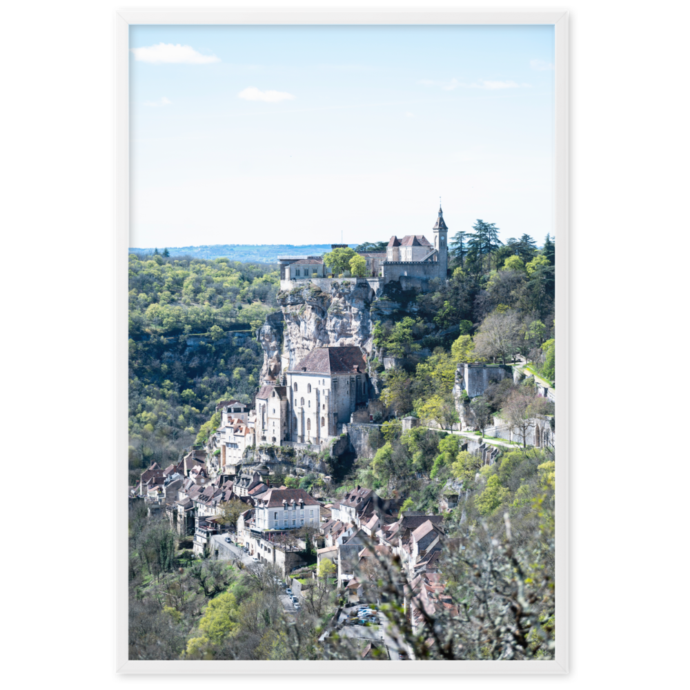 Poster mural et affiche - Rocamadour N01 – Photographie de France – Poster photographie, photographie murale et des posters muraux unique au monde. La boutique de posters créée par Yann Peccard un Photographe français.