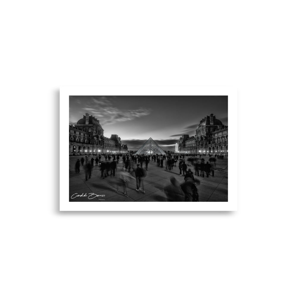 Posters du Louvre en Noir et Blanc