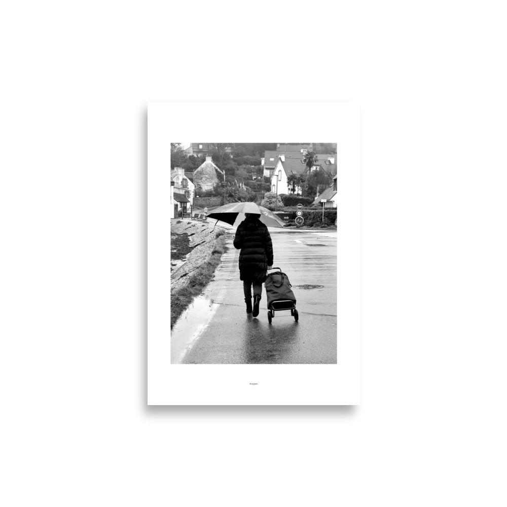 Poster photo - Photographie de rue en noir et blanc - Blandine Antonietti - Affiche 21x30