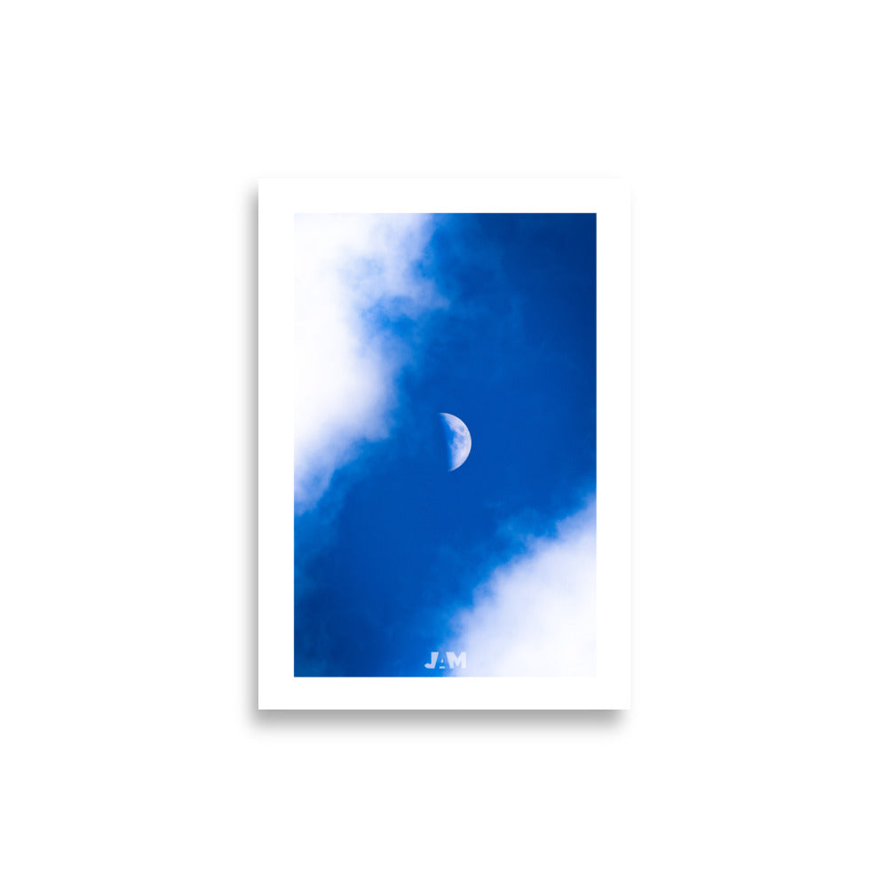 Poster photo de la Lune par Julien Arnold Movie Affiche 21x30