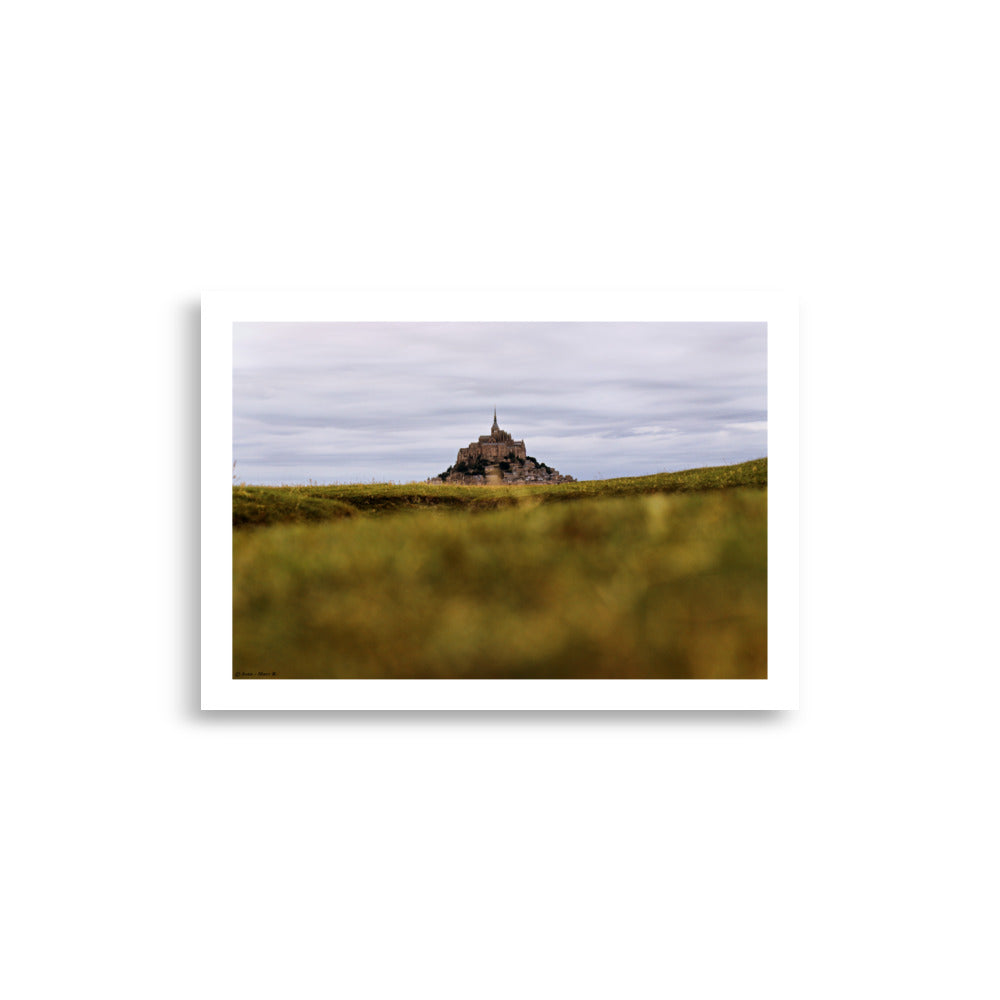 Poster photo - Mont Saint Michel - Jean Marc Raguet - Affiche murale 21x30 - Paysage de France