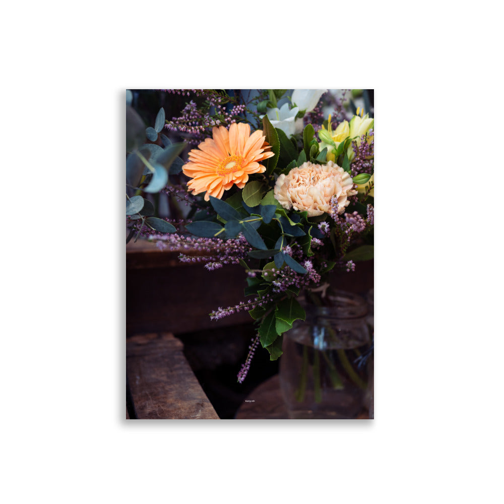 Poster photo - Bouquet de fleurs - Katia Vd - Affiche 30x40