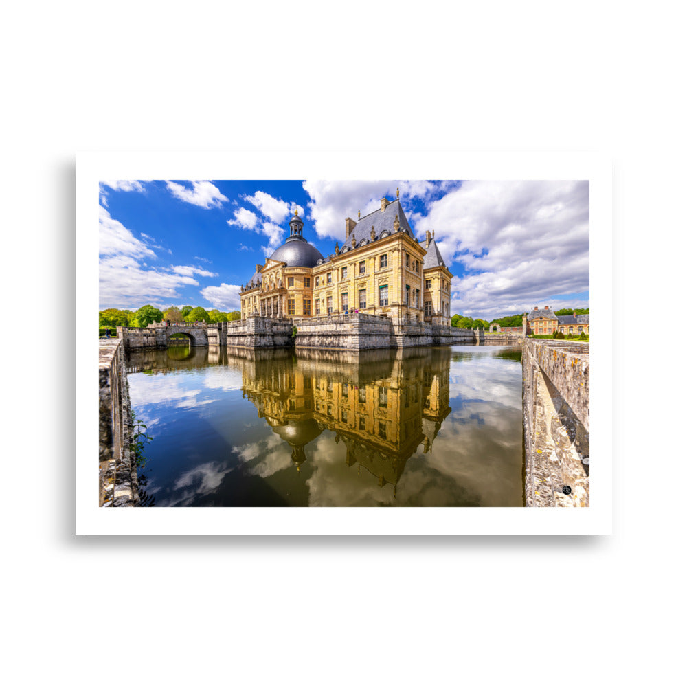 Photographie murale Chateau Vaux le Vicomte En France