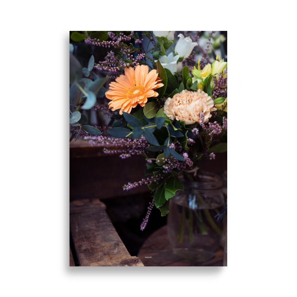 Poster photo - Bouquet de fleurs - Katia Vd - Affiche 61x91