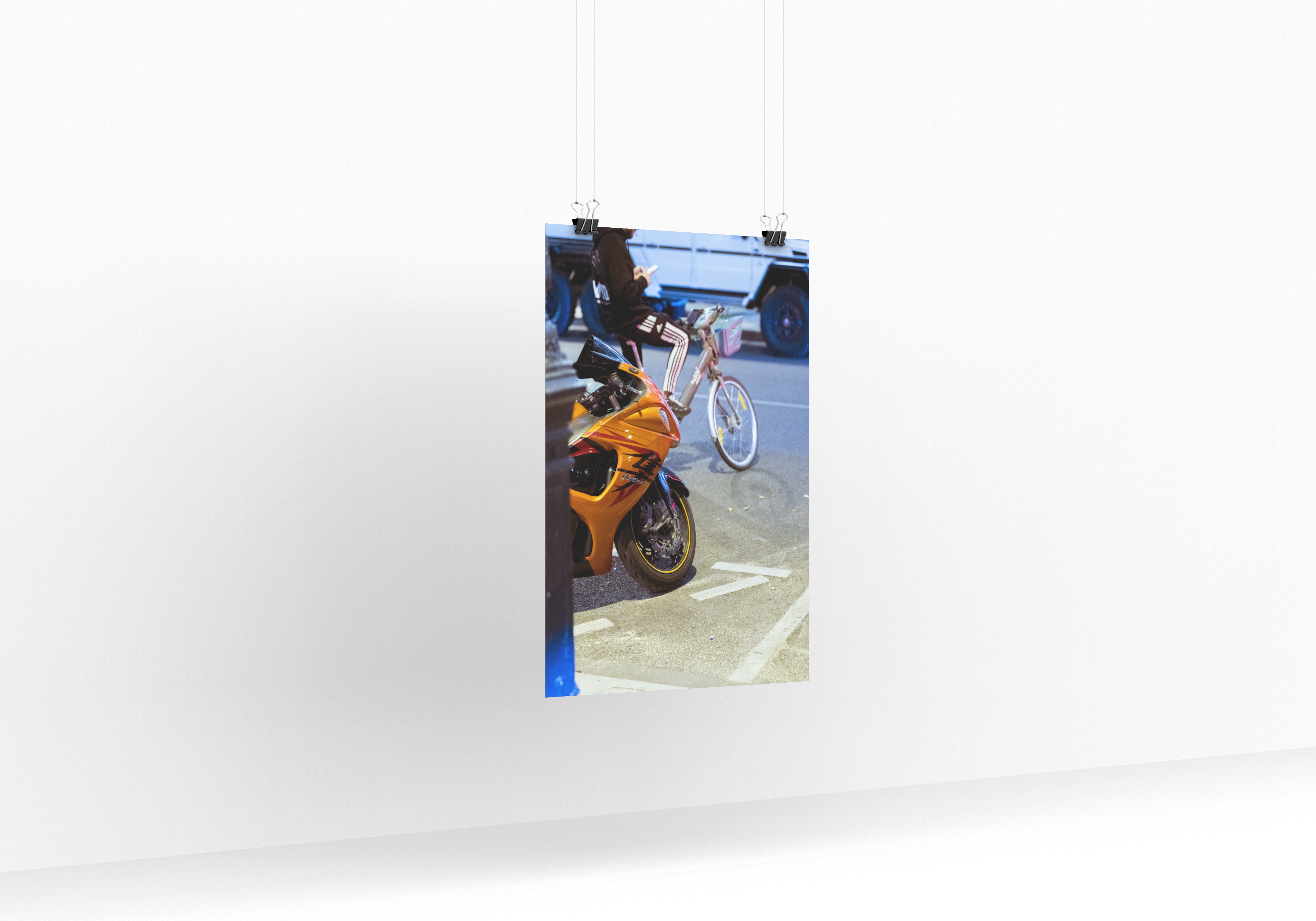 Poster - Hayabusa Suzuki – Photographie de moto – Décoration murale pas cher à partir de 24,99€ , décoration murale, poster XXL, Photos d’arts, photographie murale, Posters muraux unique au monde. La boutique de posters créée par un Photographe français